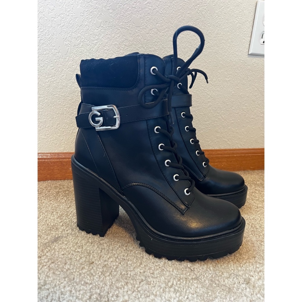 Black High Heel Boots